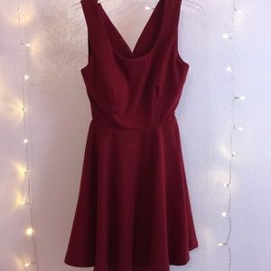 Love Culture - Red Dress w/ Open Back